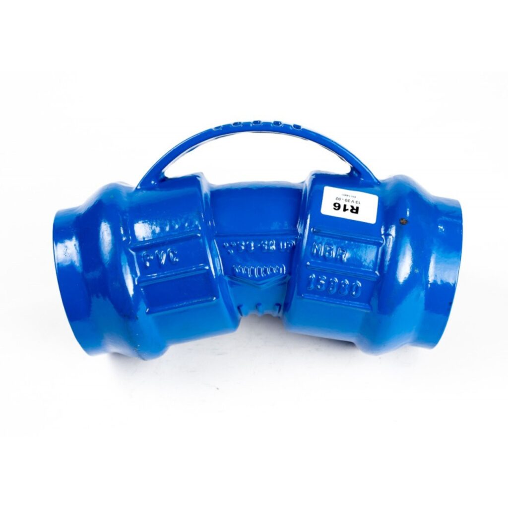 Curva 22 DN 100 Com Bolsas Para Tubo PVC PBA Via Saneamento curva-22-dn-100-com-bolsas-para-tubo-pvc-pba-via-saneamento